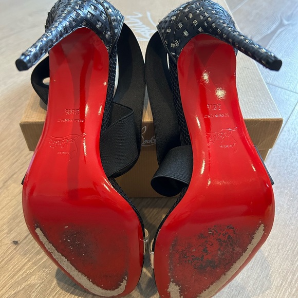 Christian Louboutin Strappy Heels - Picture 4 of 5